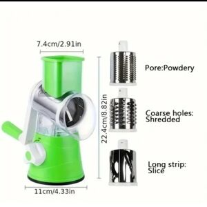 Vibrant Green Drum Grater